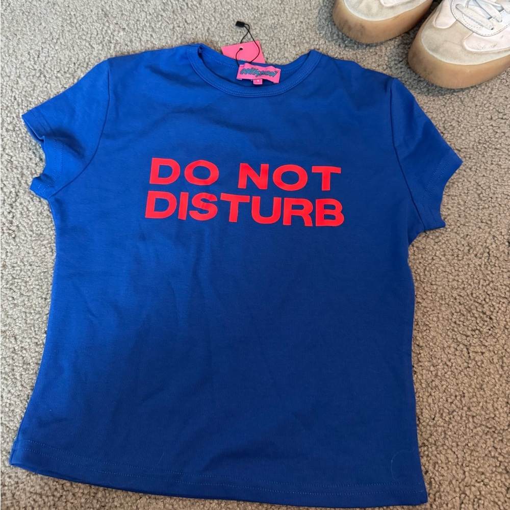 Edikted t shirt top Y2K
